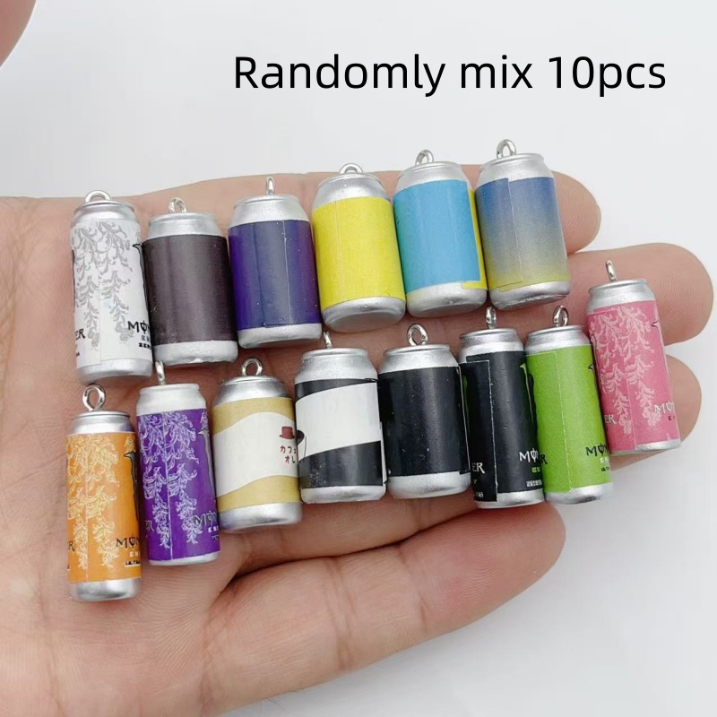 Resin Craft Projects - 10 Adet Mini Simülasyon İçecek Kutusu