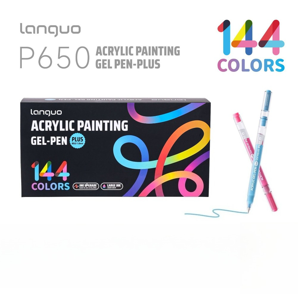Copic Marker Sketch - Languo P650 Akrilik Boya Jel Kalemi