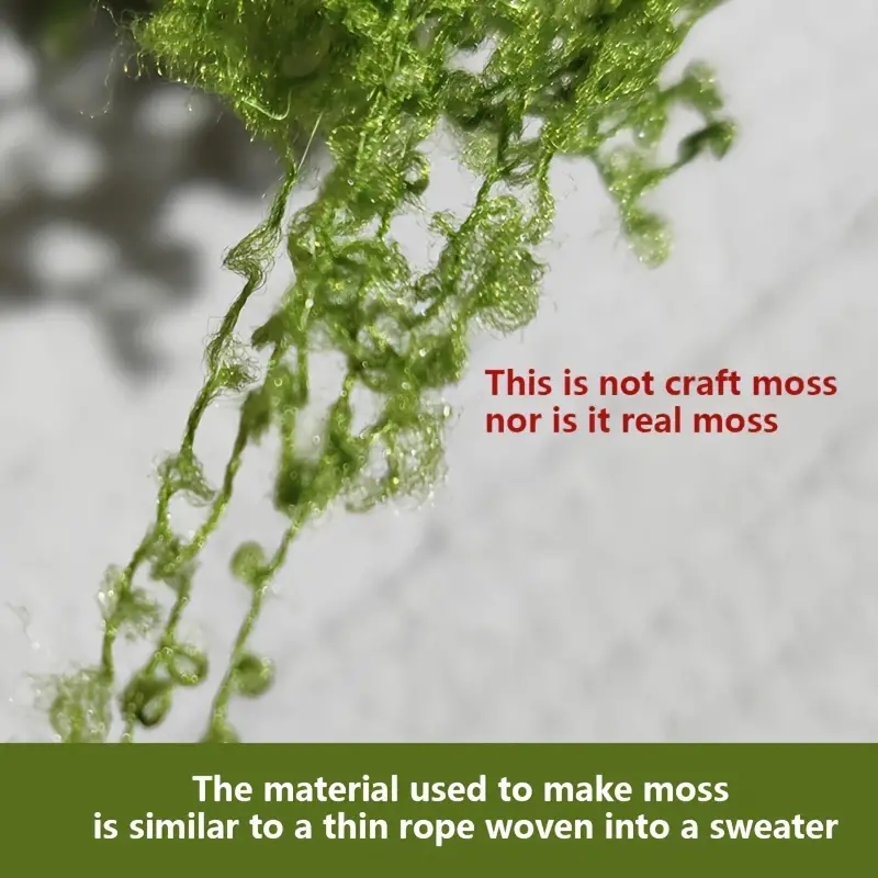 Yaklaşık 20g Yapay Yeşil Bitki - Terrarium Moss Art incelemesi ve fiyatı
