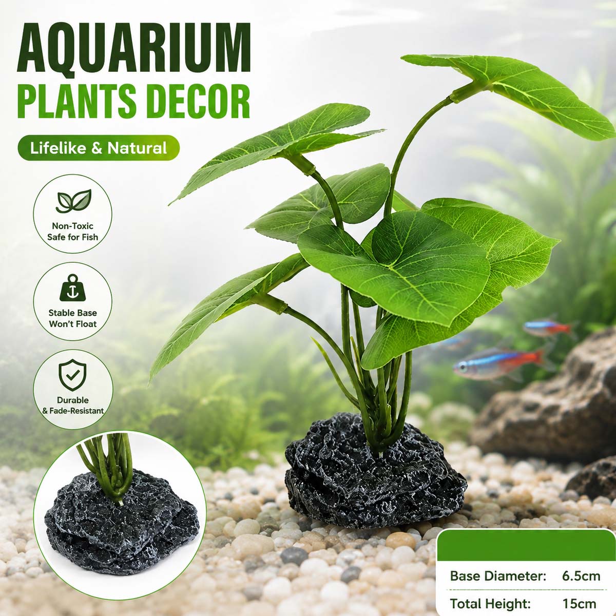1 adet Akvaryum Simülasyon Bit - Terrarium Moss Art incelemesi ve fiyatı
