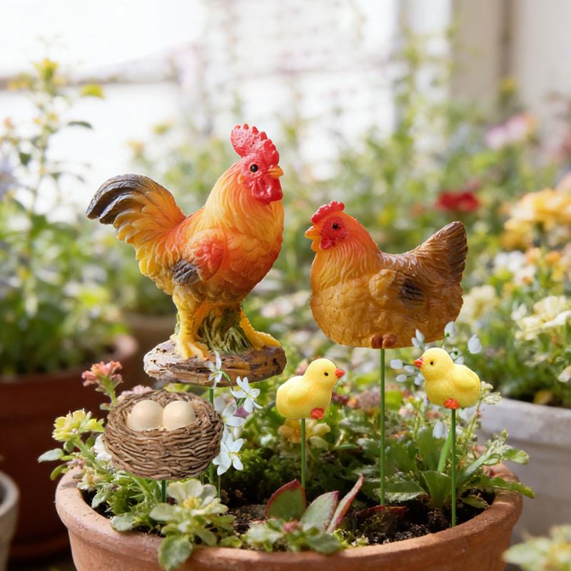 Mini Reçine Tavuk Ailesi Figür - Resin Craft Projects incelemesi ve fiyatı