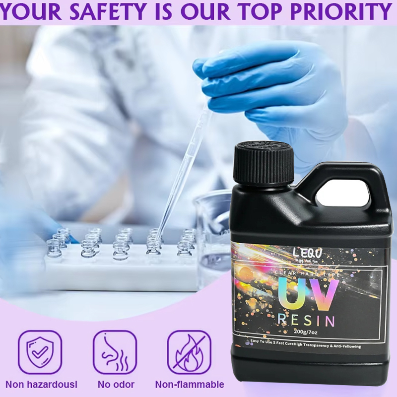 200/500g UV Reçine Kiti, Geliş - Epoxy Uv Resin Kit incelemesi ve fiyatı