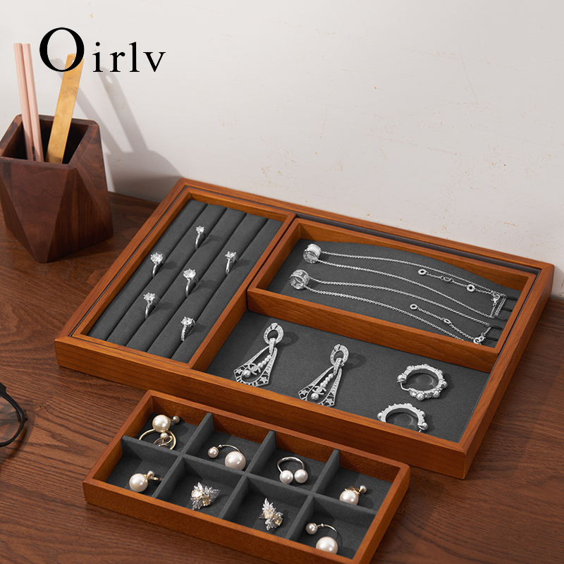 Oirlv Ahşap Takı Organizatör S - Wood Ring Blank incelemesi ve fiyatı